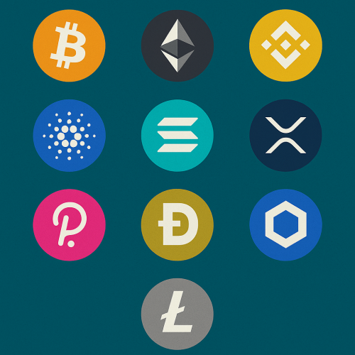 As 10 Criptomoedas Mais Populares em 2025