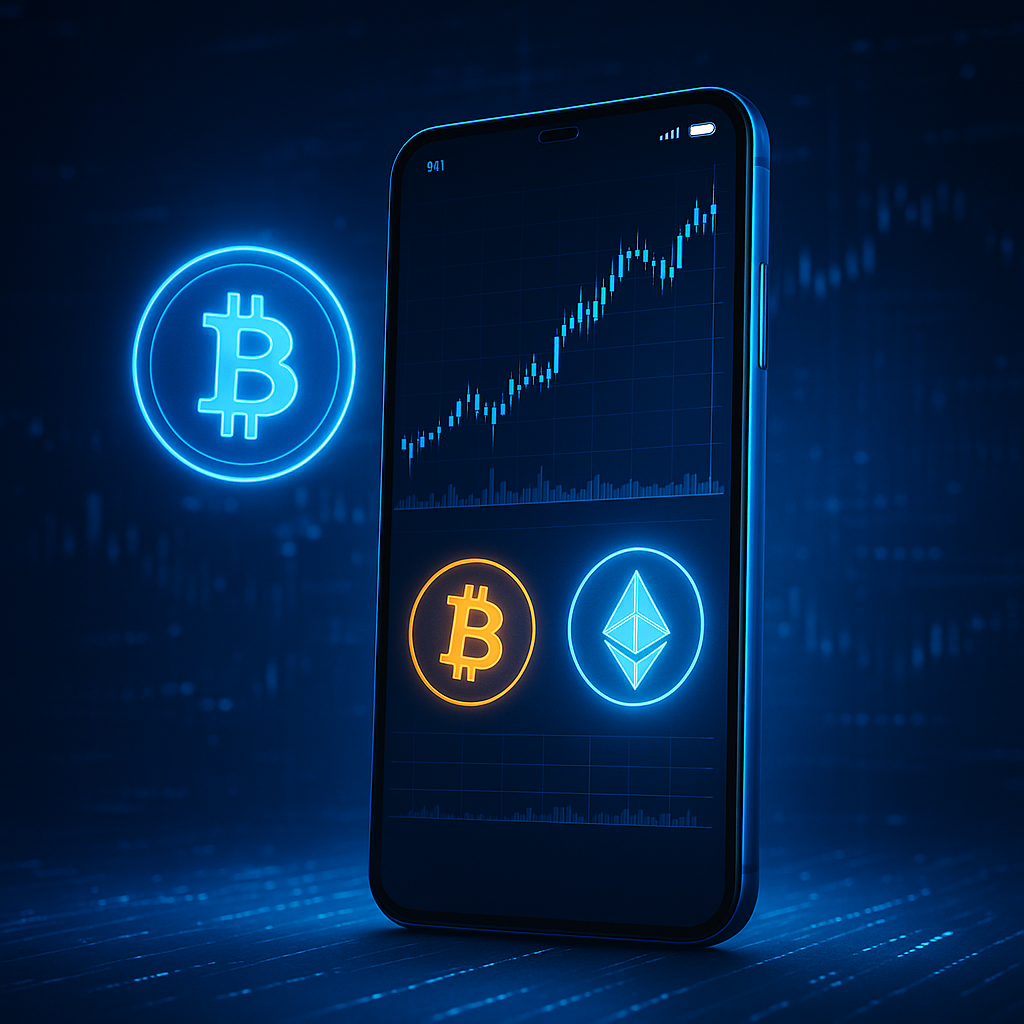 Investir em Criptomoedas pelo Celular - Comece com Pouco e com Segurança