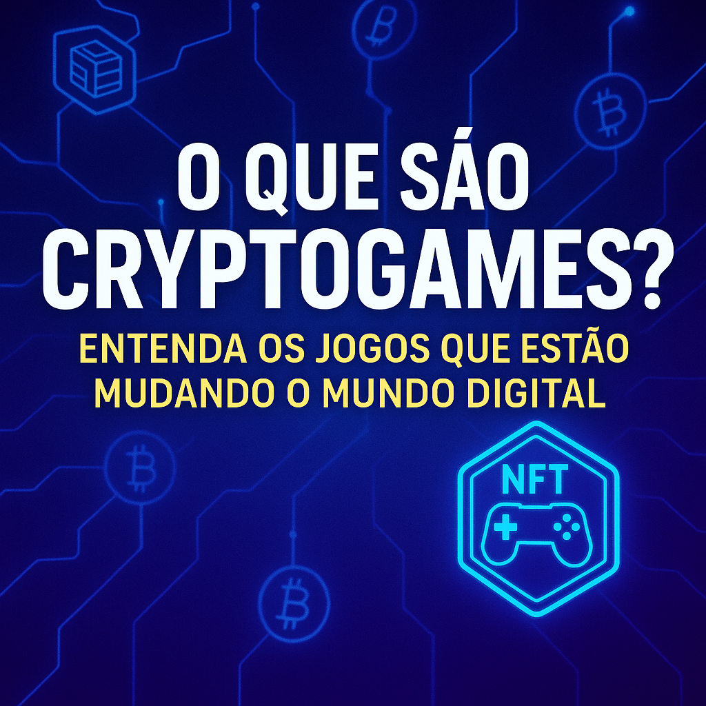 O Que São CryptoGames? Entenda os Jogos que Estão Mudando o Mundo Digital