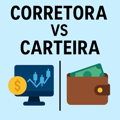🏦 Corretora vs Carteira: Qual a Diferença e Qual Usar?